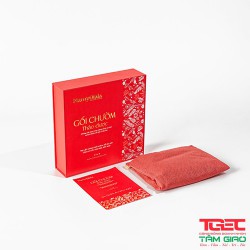 Gối chườm thảo dược MamyOlala - Tự nóng