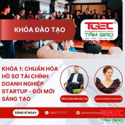 khóa học chuẩn hóa hồ sơ tài chính doanh nghiệp startup