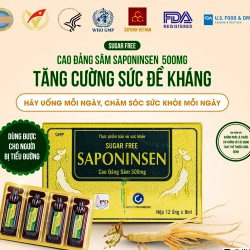 Cao đảng sâm SAPONINSEN không đường 500Mg