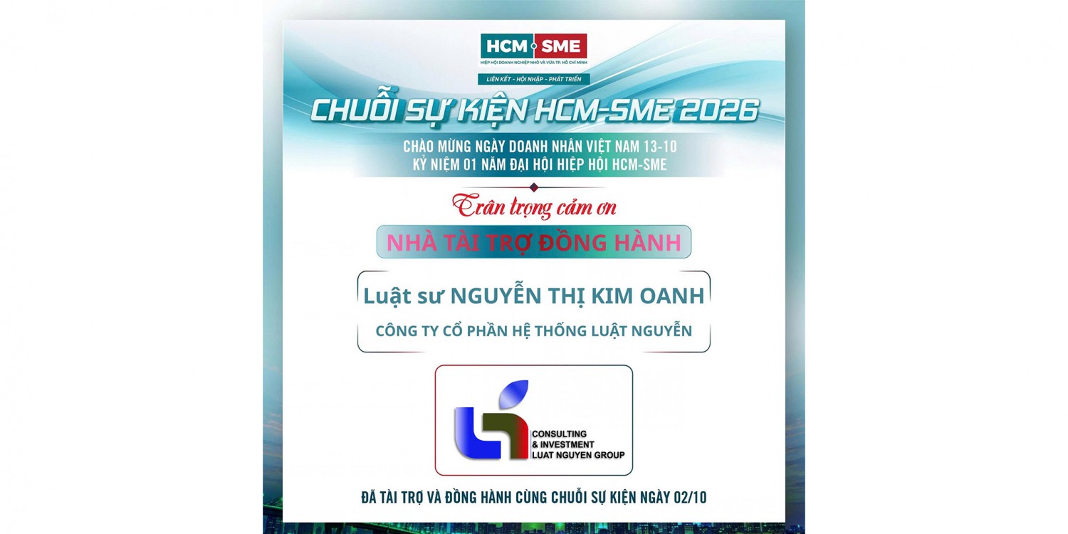 Cộng Đồng Doanh Nhân Tâm Giao đồng hành cùng HCM-SME 2026
